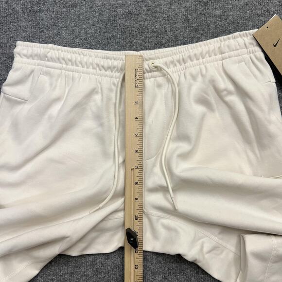 Nike Dri-FIT Pants Mens Medium White Standard Fit Joggers Training FZ0975-110 - Picture 12 of 15